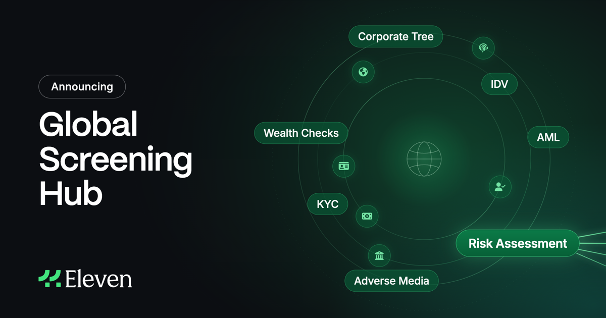 Announcing Global Screening Hub: investor compliance that runs your own KYC and risk policies